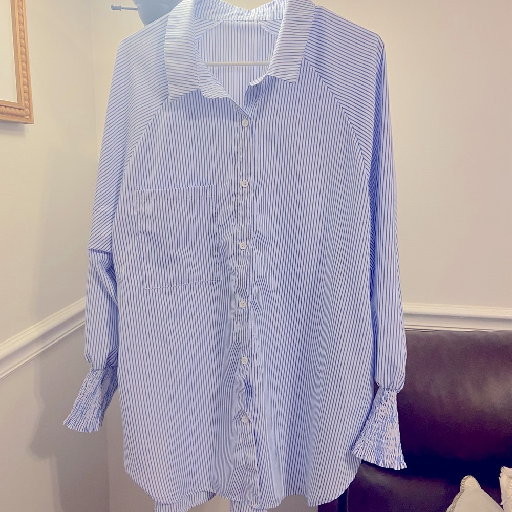 Ladies Button Down Shirt
